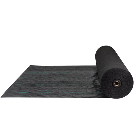 Weed Barrier Fabric, 5 x 250 Ft, 5 Oz Woven PP