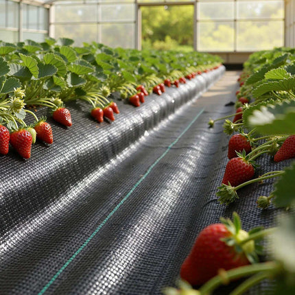 Weed Barrier Fabric, Heavy Duty 1.4 x 50 ft, Black