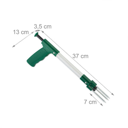 Weed Remover Tool – Ergonomic Handle, Steel Claws