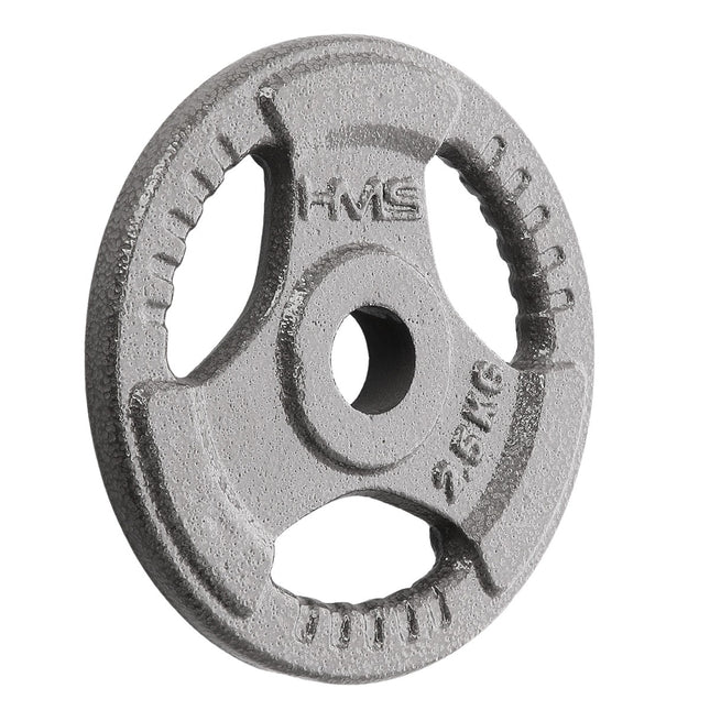 Hantelscheibe 2,5 kg – Hammerschlag-Finish