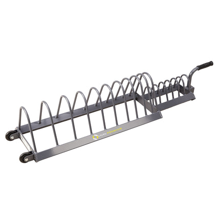 Hantelscheibenwagen – Robuster Stahl, leicht zu bewegen