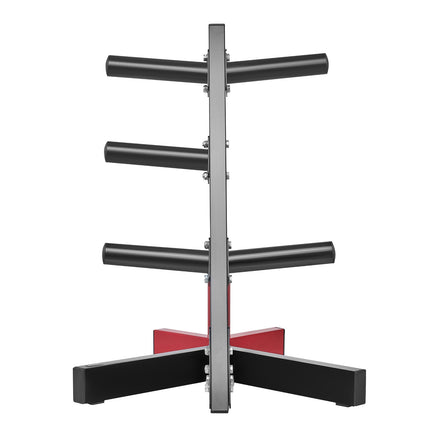 Weight Plate Rack, L-Frame for 2-Inch Plates, 500 lb Capacity