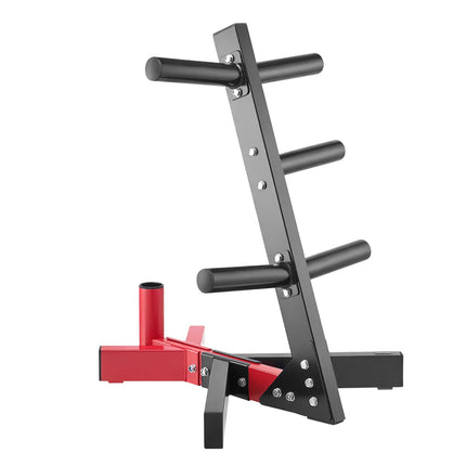 Weight Plate Rack, L-Frame for 2-Inch Plates, 500 lb Capacity
