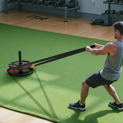 Weight Sled with Harness, Steel, Fits 51 mm Plates