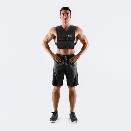 Zátěžová vesta 16 kg – nastavitelná, fitness trénink