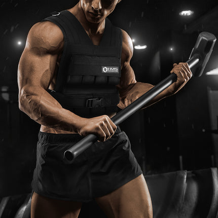 Zátěžová vesta 16 kg – nastavitelná, fitness trénink