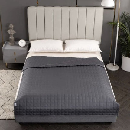 Weighted Blanket 8kg, 150x200cm, Gray Cotton Cover