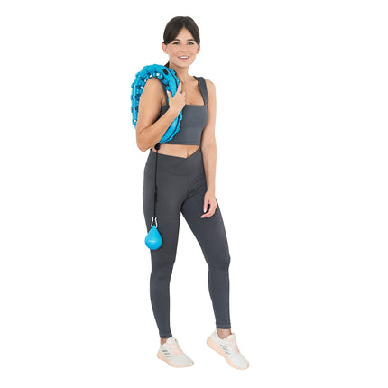 Gewichteter Hula Hoop, Blau – Fitness-Trainingsgerät