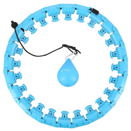 Gewichteter Hula Hoop, Blau – Fitness-Trainingsgerät