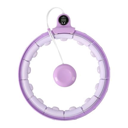 Weighted Hula Hoop with Counter, Violet