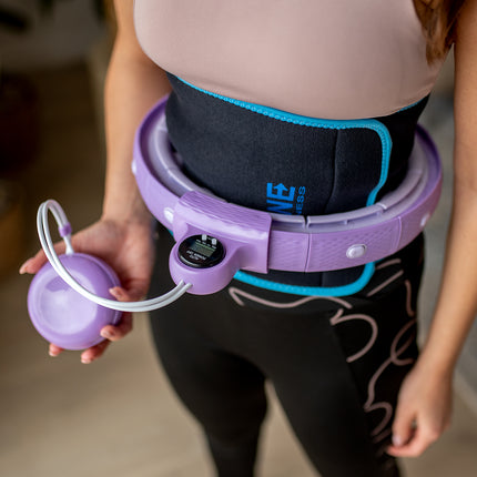 Weighted Hula Hoop with Counter, Violet