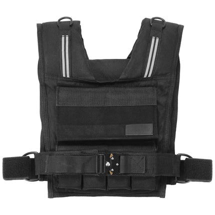 Weighted Vest, Adjustable 35 lb, Iron Weights, Reflective