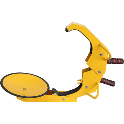 Wheel Clamp Lock 2-Pack, Adjustable Steel Boot, 6.3–15 In