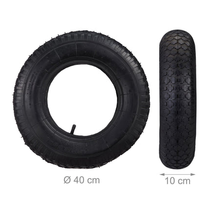 Pneumatiky ke kolečku 4.00-8" s duší