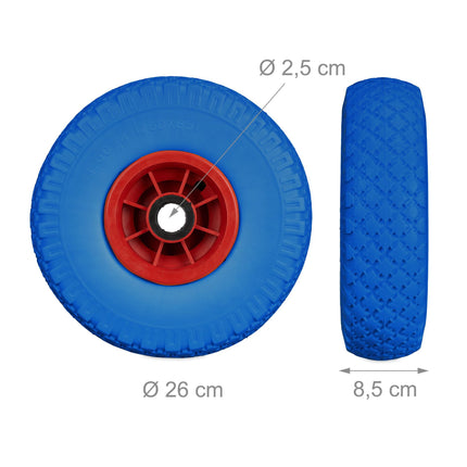 Wheelbarrow wheels 2 pcs.