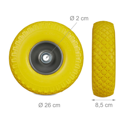 Wheelbarrow wheels 2 pcs.