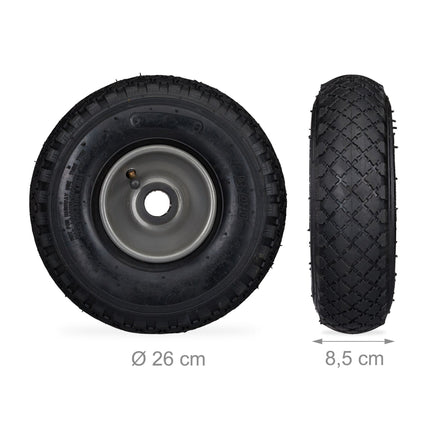 Wheelbarrow wheels 2 pcs.