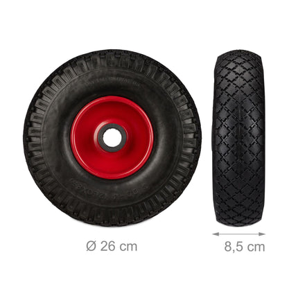 Wheelbarrow wheels 2 pcs.