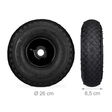 Wheelbarrow wheels 2 pcs.