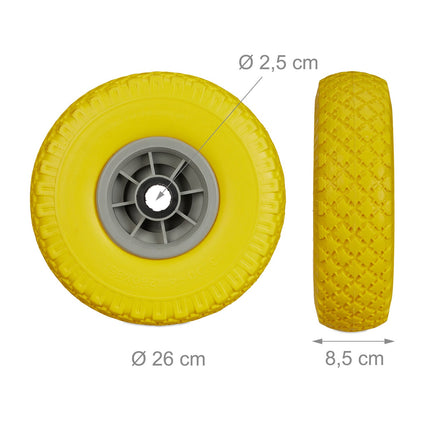 Wheelbarrow wheels 2 pcs.