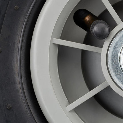 Wheelbarrow wheels PU rubber, 2 pcs.