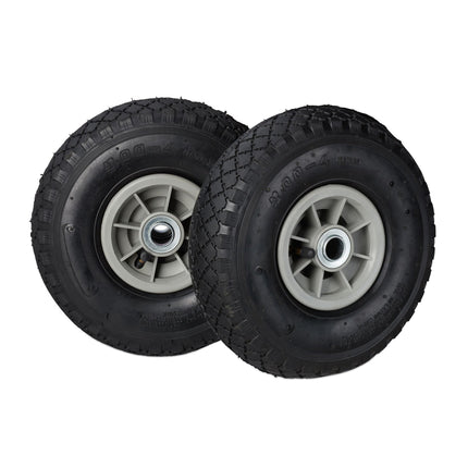 Wheelbarrow wheels PU rubber, 2 pcs.