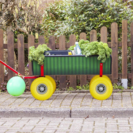 Wheelbarrow wheels PU rubber, 2 pcs.