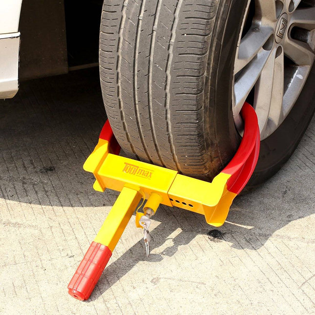 Radkralle Diebstahlsicherung Wegfahrsperre Parkkralle Reifenkralle Auto Anhänger