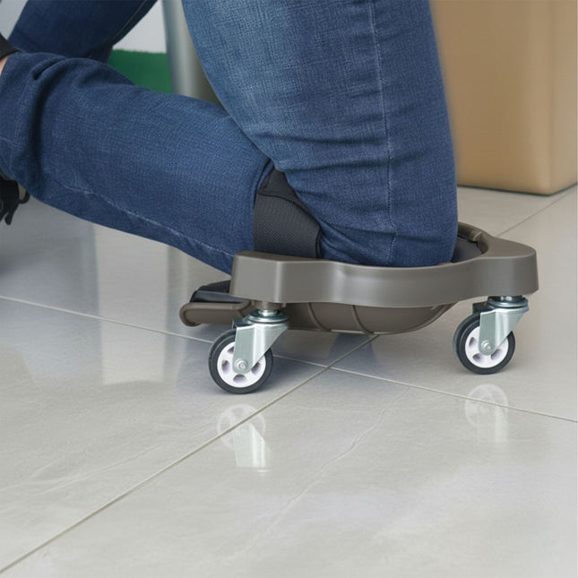 Knieschoner mit Rollen für Bodenleger