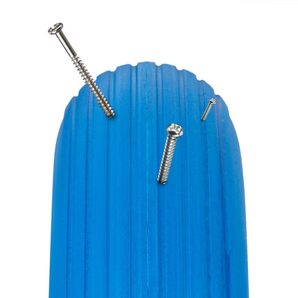 Rad für Schubkarre 3.50-6 in blau/schwarz