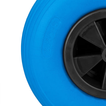 Rad für Schubkarre 3.50-6 in blau/schwarz