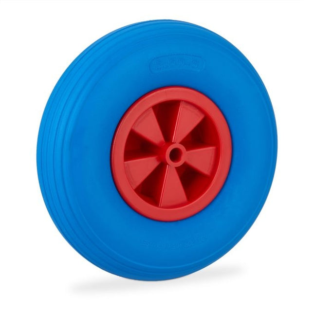 Rad für Schubkarre 3.50-6 in blau/rot