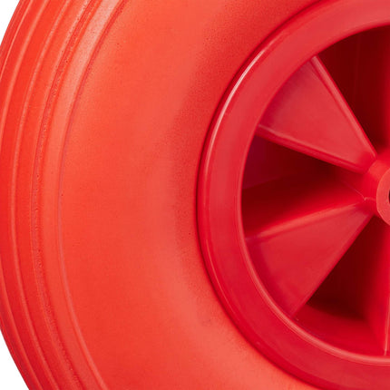 Rad für Schubkarre 3.50-6 in rot