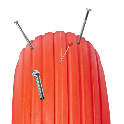 Roue pour brouette 3.50-6 en rouge/noir