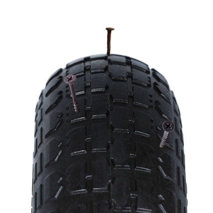 Roue pour brouette 4.00-6 en noir/rouge