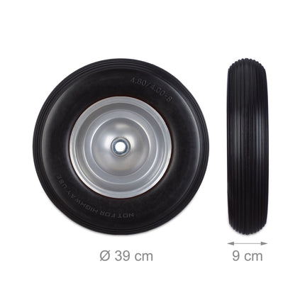 Rad für Schubkarre 4.80 4.00-8 Vollgummi