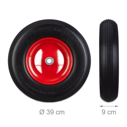 Rad für Schubkarre 4.80 4.00-8 Vollgummi