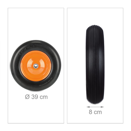 Wheel for wheelbarrow PU 4.80 4.00-8
