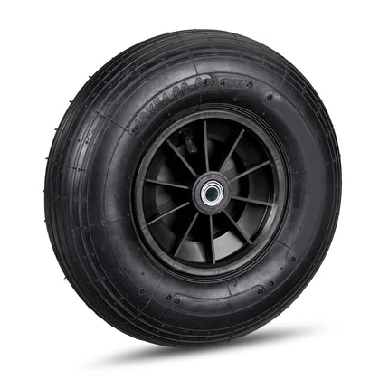 Wheel for wheelbarrow solid rubber 4.00-6