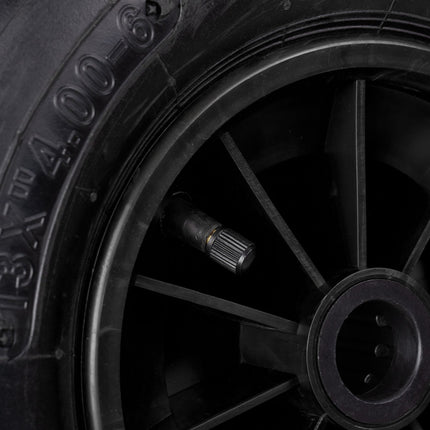Wheel for wheelbarrow solid rubber 4.00-6