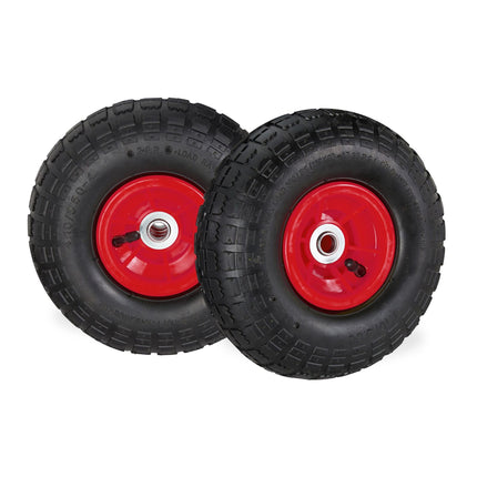 Wheel set for hand truck 2 pcs 3.5-4