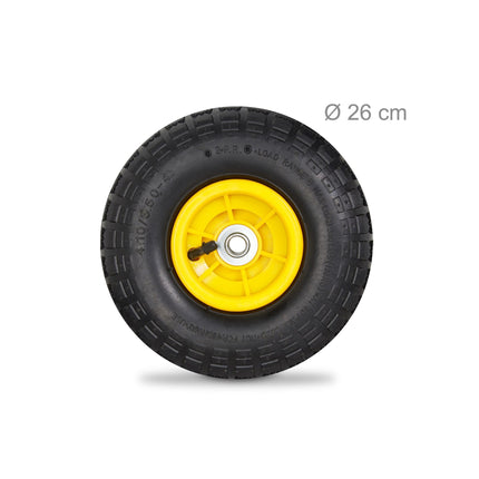 Wheel set for hand truck 2 pcs 3.5-4