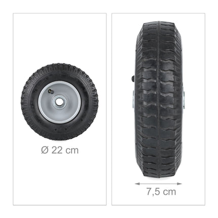 Räder für Schubkarre 2.50-4 im 2er-Set
