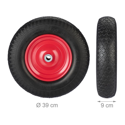 Wheels for wheelbarrow 4.00-8