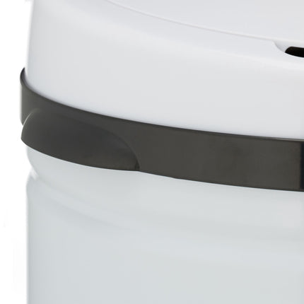 Weißer 50L Sensor-Mülleimer