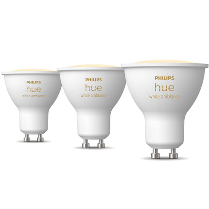 White Ambiance GU10 400lm 3er-Pack