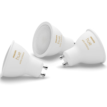 White Ambiance GU10 400lm 3er-Pack