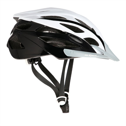 Helm Weiß-Schwarz, Größe M (53-60cm)