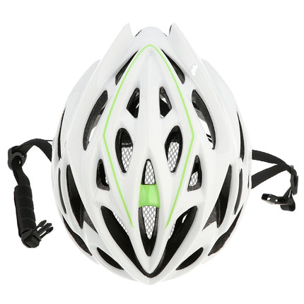 Weiß-Grün Größe M (55-61) Fahrradhelm