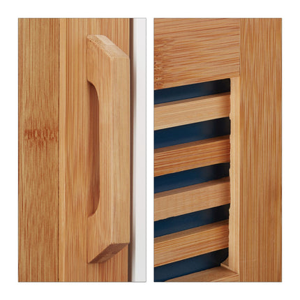 Weißer Hänge-Badschrank mit Tür